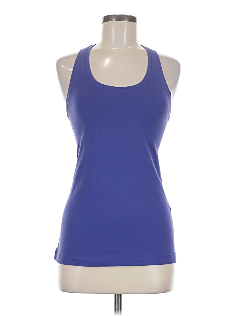 Pre-owned Lululemon Athletica Active Tank Top In Blue