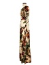 Lascana Tropical Brown Tan Casual Dress Size 4 - photo 5