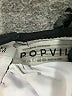 Popvil Color Block Black Swimsuit Top Size M - photo 3