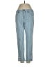 Eric Stripes Blue Jeans Size 4 - photo 1