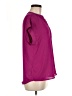 Cynthia Steffe 100% Polyester Purple Short Sleeve Blouse Size M - photo 4