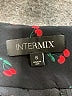Intermix 100% Silk Hearts Black Jumpsuit Size 6 - photo 4