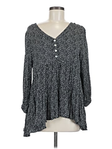 Peach Love 3/4 Sleeve Blouse (view 1)