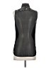 Paper Crane 100% Polyurethane Black Sleeveless Button-Down Shirt Size S - photo 2