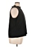 J.Crew Factory Store 100% Polyester Black Sleeveless Blouse Size XL - photo 4