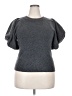 Scoop Gray Short Sleeve Top Size 20 - photo 1
