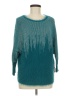 Jennifer Lopez Teal Pullover Sweater Size M - photo 1