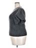 Scoop Gray Short Sleeve Top Size 20 - photo 5