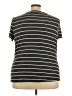 Nine Britton Stripes Black Short Sleeve T-Shirt Size 3X - photo 2
