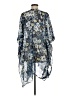Avenue 100% Polyester Blue Kimono One size - photo 2