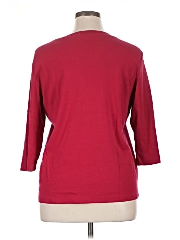 St. John's Bay 3/4 Sleeve T-Shirt (view 2)