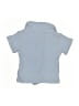 Rabbit Bear 100% Cotton Blue Short Sleeve Button-Down Shirt Size 6-9 mo - photo 2