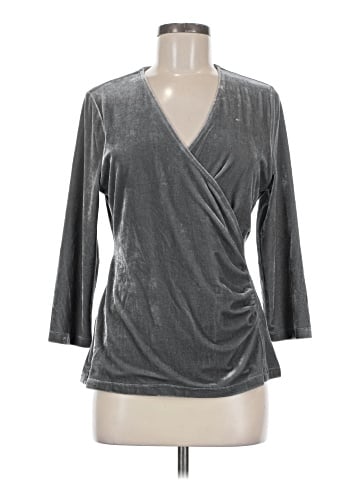 Soft Surroundings 3/4 Sleeve Top (view 1)