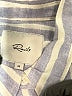 Rails Stripes Blue Long Sleeve Button-Down Shirt Size M - photo 7