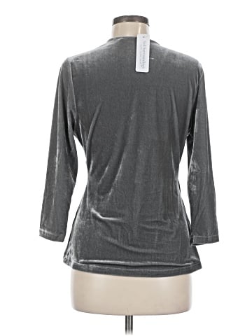 Soft Surroundings 3/4 Sleeve Top (view 2)