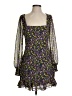 Lulus 100% Polyester Floral Purple Cocktail Dress Size XS - photo 1
