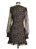 Lulus 100% Polyester Floral Purple Cocktail Dress Size XS - photo 2