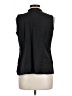 Talbots Black Sleeveless Button-Down Shirt Size 12 - photo 2