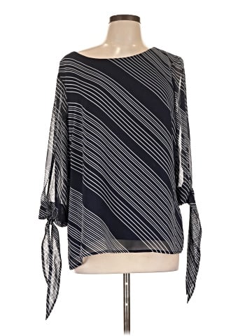 Pale Sky 3/4 Sleeve Blouse (view 1)