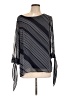 Pale Sky 100% Polyester Black 3/4 Sleeve Blouse Size L - photo 1