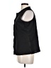 Talbots Black Sleeveless Button-Down Shirt Size 12 - photo 5