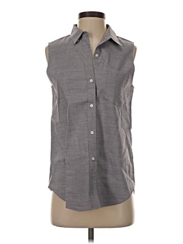Theory Sleeveless Button-Down Shirt (view 1)