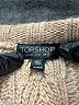Topshop 100% Wool Tan Wool Pullover Sweater Size 8 - photo 7