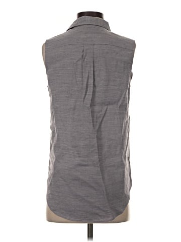 Theory Sleeveless Button-Down Shirt (view 2)
