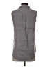Theory Gray Sleeveless Button-Down Shirt Size S - photo 2