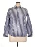 Talbots Stripes Blue Long Sleeve Button-Down Shirt Size 14 Petite - photo 1