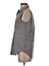 Theory Gray Sleeveless Button-Down Shirt Size S - photo 5