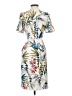 Zara Basic Tropical Ivory Cocktail Dress Size XS - photo 2
