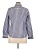 Talbots Stripes Blue Long Sleeve Button-Down Shirt Size 14 Petite - photo 2