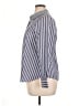 Talbots Stripes Blue Long Sleeve Button-Down Shirt Size 14 Petite - photo 5