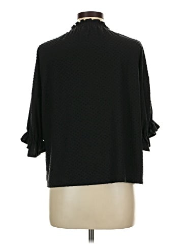 Madewell 3/4 Sleeve Blouse (view 2)