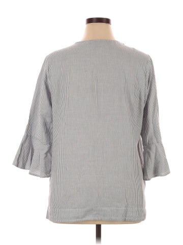 Sharagano 3/4 Sleeve Blouse (view 2)