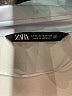 Zara 100% Polyester Blue Long Sleeve Blouse Size M - photo 7