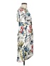 Zara Basic Tropical Ivory Cocktail Dress Size XS - photo 4