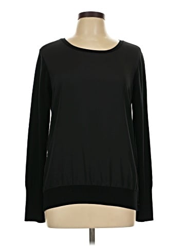 Ecru Long Sleeve T-Shirt (view 1)