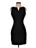 Calvin Klein Solid Black Cocktail Dress Size 2 (petite) - photo 1