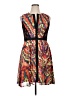 Gibson Latimer 100% Polyester Print Orange Cocktail Dress Size 14 - photo 1