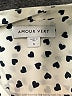 Amour Vert 100% Silk Polka Dots Ivory Blouse Size S - photo 7