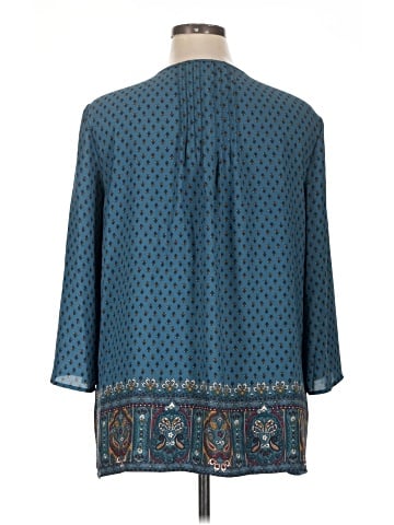 Jasmine & Juliana 3/4 Sleeve Blouse (view 2)