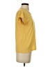 Max Studio Yellow Short Sleeve T-Shirt Size XS - photo 4