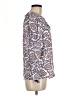 Talbots 100% Viscose Paisley White 3/4 Sleeve Blouse Size M (petite) - photo 4