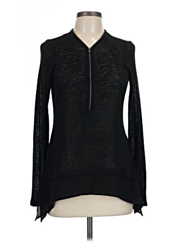 Red Haute Long Sleeve Top (view 1)