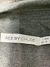 See By Chloé Gray Long Sleeve Button-Down Shirt Size 6 - photo 7