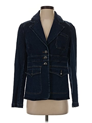Elie Tahari Denim Jacket (view 1)