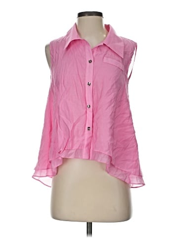 Moma Sleeveless Button-Down Shirt (view 1)
