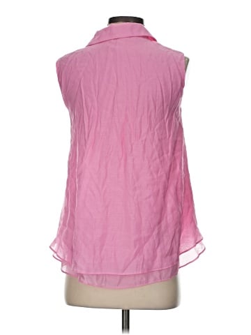 Moma Sleeveless Button-Down Shirt (view 2)